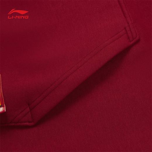 李宁反伍BADFIVE男子立体裁剪宽松套头连帽卫衣AWDW025 商品图6