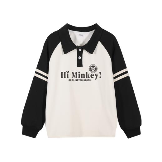 迪士尼男童卫衣春秋款2024新款儿童polo衫学院男孩春装男大童上衣 商品图8