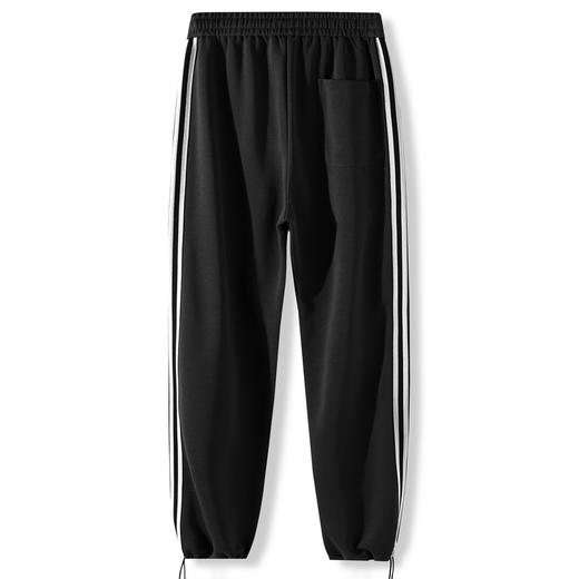 【含棉】圣得西2025年秋冬季男士休闲裤柔软舒适松紧腰直筒裤 商品图14