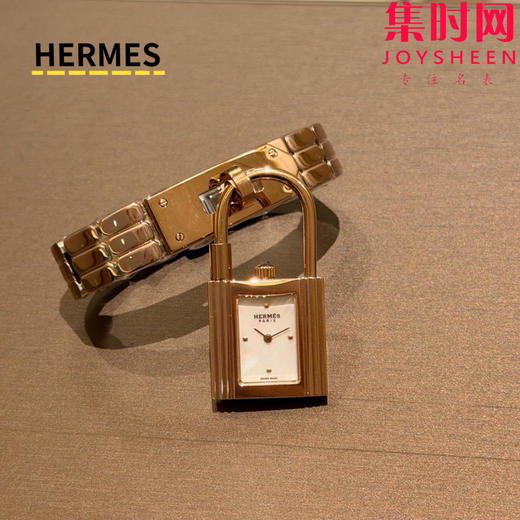 爱马仕 kelly凯莉系列 锁式腕表 一表多用 超实用性 女士腕表 搭载进口石英机芯 商品图2