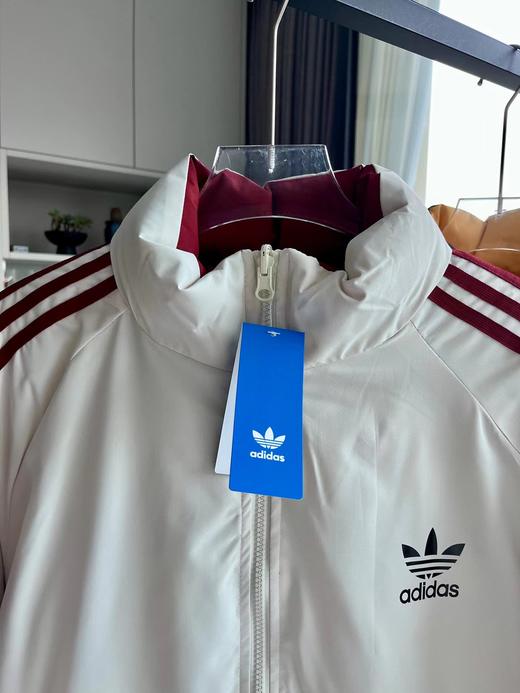 D122612三叶草撞色两面穿立领棉服外套男女同款 商品图7