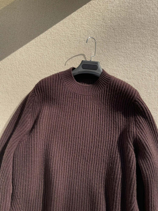 1226-9 uma/1436联名系列羊绒圆领长袖套衫 商品图5