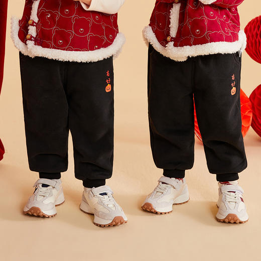 【59.9/任选2件】过年咯‼️‼️宝贝的新年卫衣套装提前备🧨🧨加绒卫衣红卫衣超多小马元素90-140尺码 商品图4