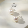 【臻选福利】【限时限量】钻石世家 18K金淡水珍珠耳钉  珍珠7-7.5MM带天然生长痕迹（微瑕），无证书，件重约1.4克，（ 预计3天发货）钜惠价产品 非质量问题不可无理由退换货 商品缩略图2