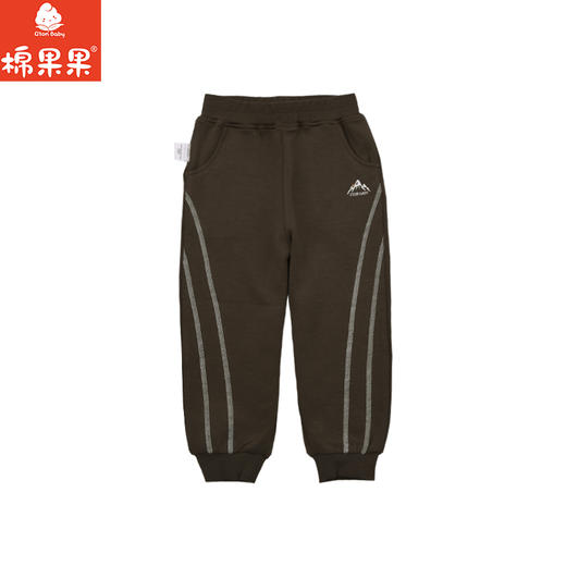 棉果果春季新品男童空气棉柔软设计感针织长裤M112200226169 商品图0