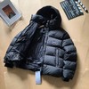 D122623防刮耐磨黑标情侣款连帽短款羽绒服 商品缩略图1