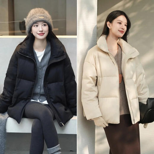 【高品质私服】【IC丝驼绒羽绒服】绒朵高蓬松度 羽绒久穿依旧蓬松G1607-CC【无标出货 介意慎拍】 商品图0