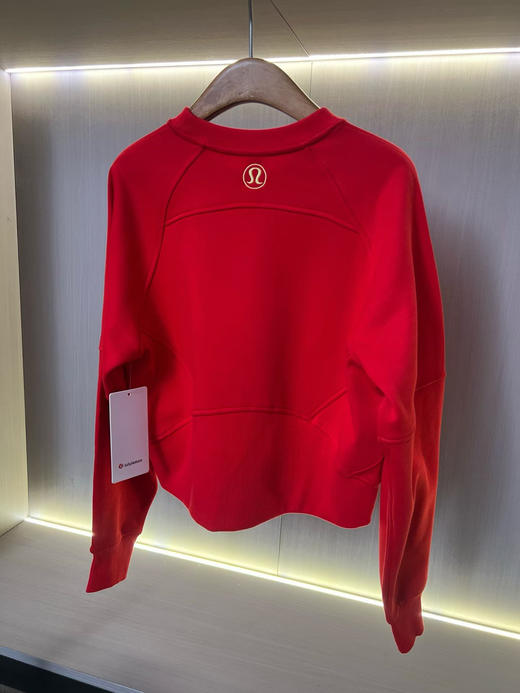 原单正品露露 Scuba刺绣经典款卫衣， 新年红色
尺码XS-L 商品图1