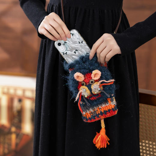 苏苏姐家四狮如意挂件套装手工DIY包包钩针毛线团材料包 商品图1