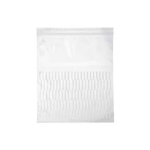 带封条冰箱蔬果蔬菜收纳分装袋保鲜袋拉链口 商品图2