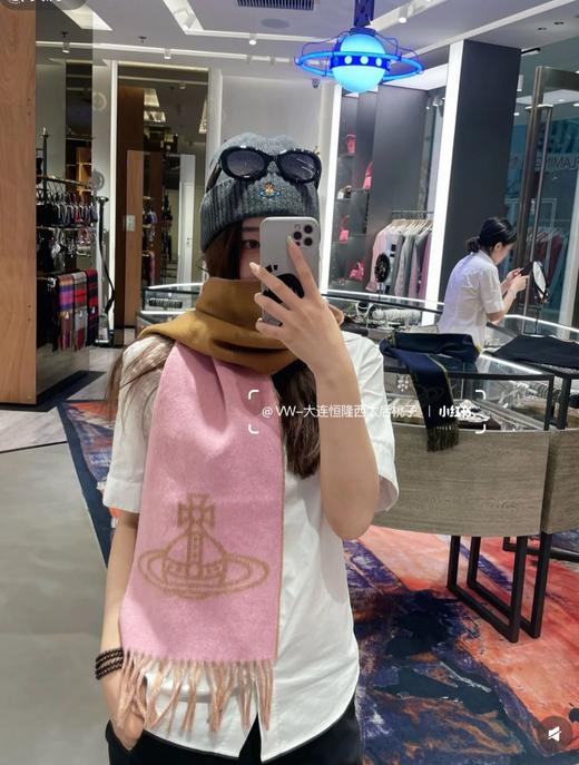.三色  毒家！Vivienne西太后 25年限定色 圣诞🎁礼物 羊毛围脖 双面双色围巾 商品图4