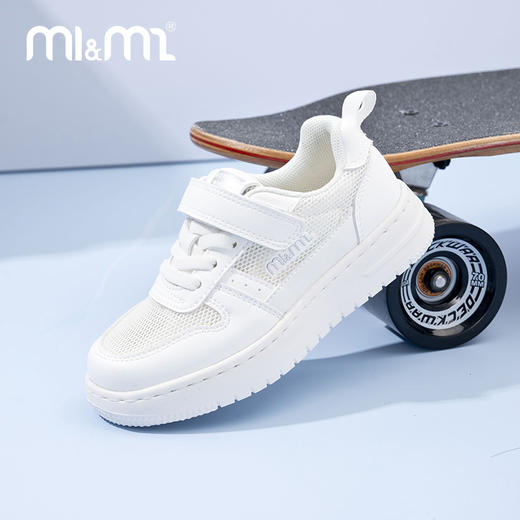M1M2透气校园小白鞋（网）M518A1082 商品图1