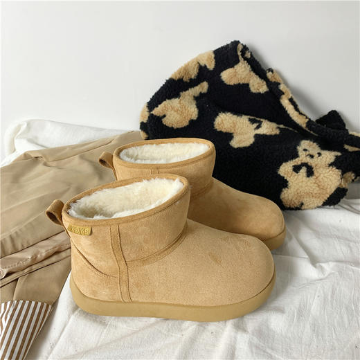 【YW】无忧购大土豆雪地靴女加绒女鞋子厚底保暖勃肯棉鞋3506M（现货48小时内发货) 商品图5