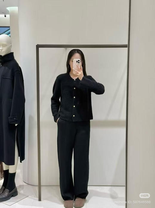 1226-5 独家圆正 重磅 小禾 羊绒圈圈纱 小香风开衫 外套 商品图13