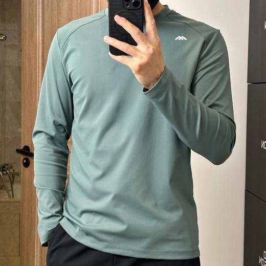 AMASSRUVE男士运动保暖加绒打底衫 运动通勤内搭穿 多色可选 商品图5