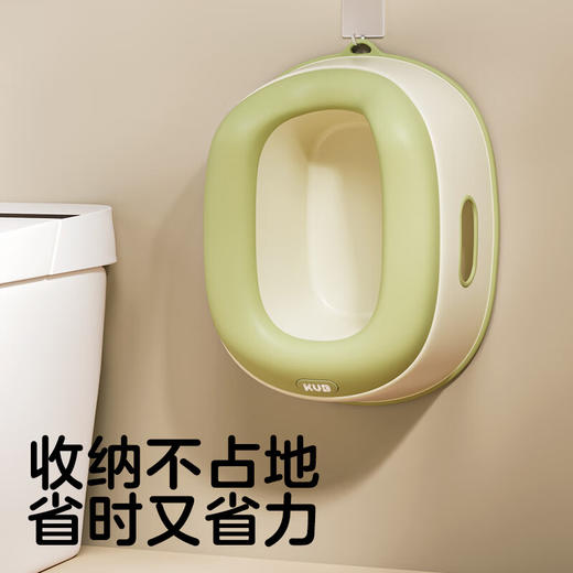 KUB儿童洗屁股神器婴儿女童坐式洗屁屁盆宝宝可坐免蹲男童洗PP 商品图4