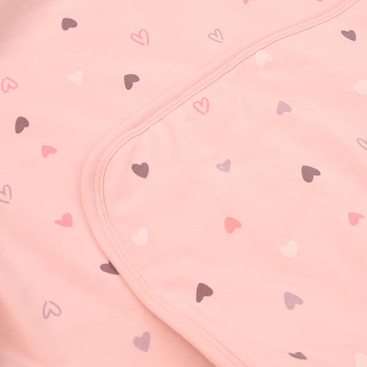 棉果果春季新品氨棉汗布柔软舒适包被5A抗菌纯棉抱被M125550200097（90*90厘米） 商品图4