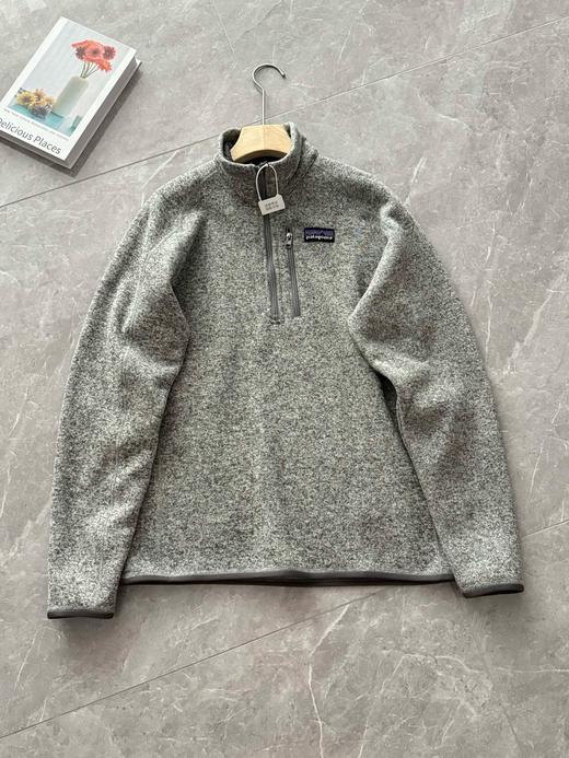 巴塔哥尼亚PATAGONIA 男款半拉链抓绒保暖套头卫衣 商品图1