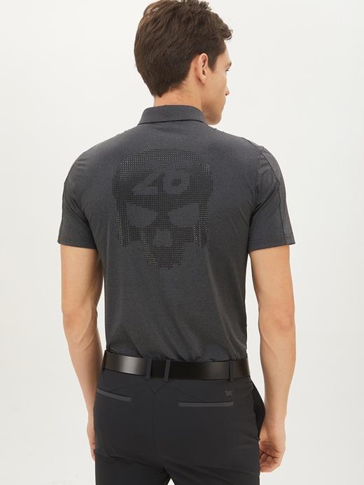 夏季高端骷髅头限量系列，这款韩国一上市就被抢光，VIP客户限量预订款，扣头全部为骷髅头，非常别致，后面的LOGO可不是市面上闪闪亮钻来做的LOW版货，都是韩国客供进口菱形哑光晶石，贸易客供弹力面料！ 商品图4