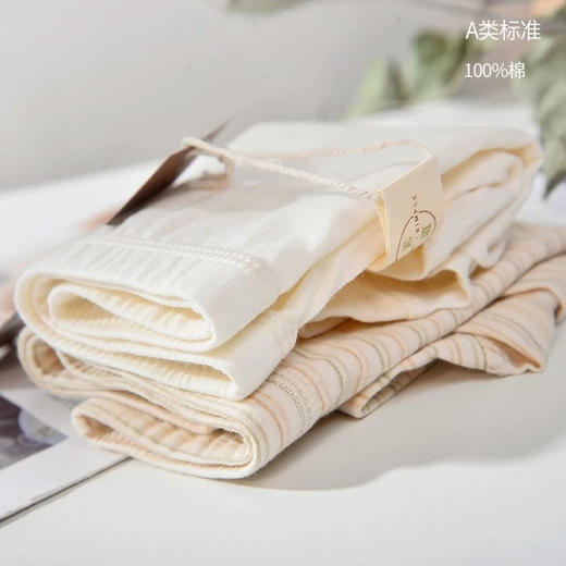 【中小女童平角内裤2条装】95%棉，素道有机彩棉-A类中小女童透气平角裤（基地直发-申通包邮），来自敦煌，品牌：素道【合作生产，公平贸易】 商品图3