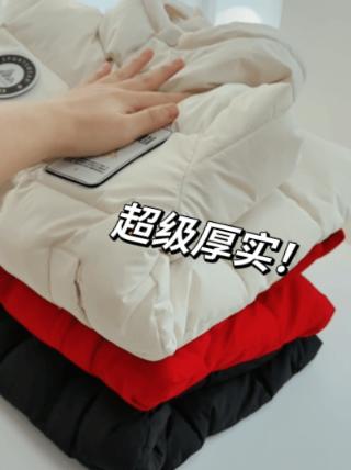 紧急清仓69.9❗【棉致·儿童中长款加厚黑金羽绒棉服】 商品图1