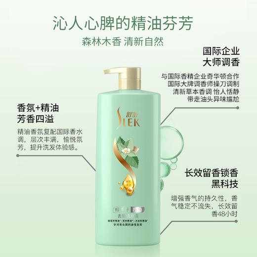 舒蕾丨绿茶籽控油去屑洗发露 800ml 商品图2
