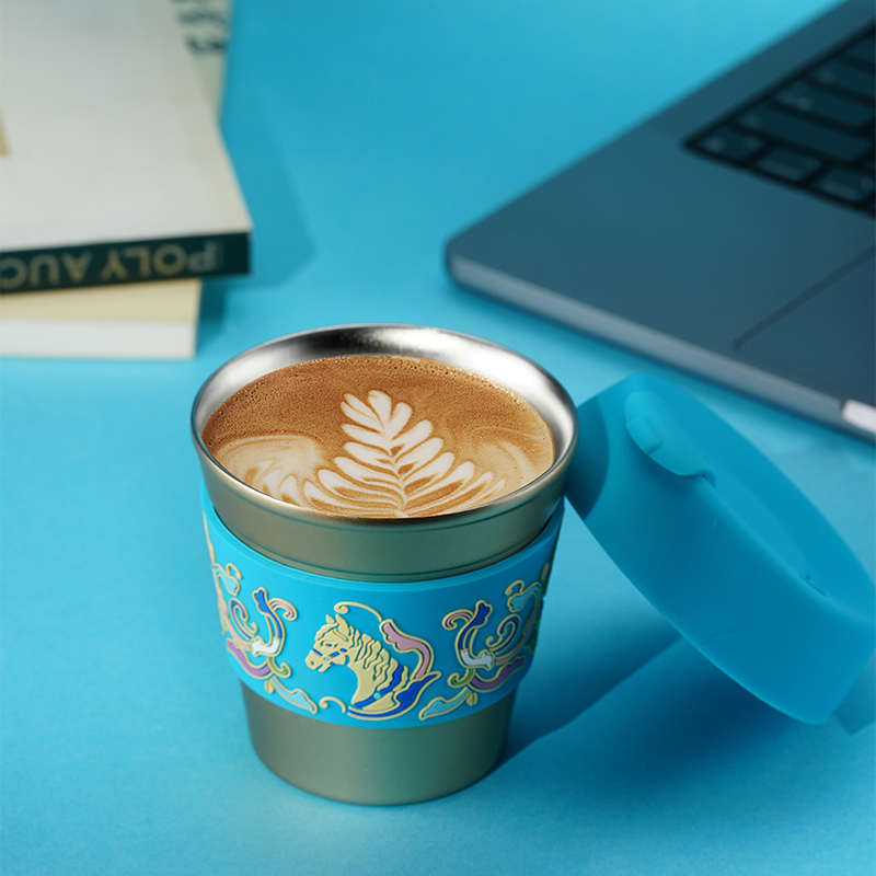 马到吉祥精品咖啡杯