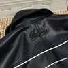 D122621联名款背面logo皮革校队夹克男女同款 商品缩略图6