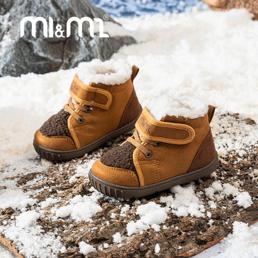 M1M2加厚羊咩咩短靴M112404223 商品图2