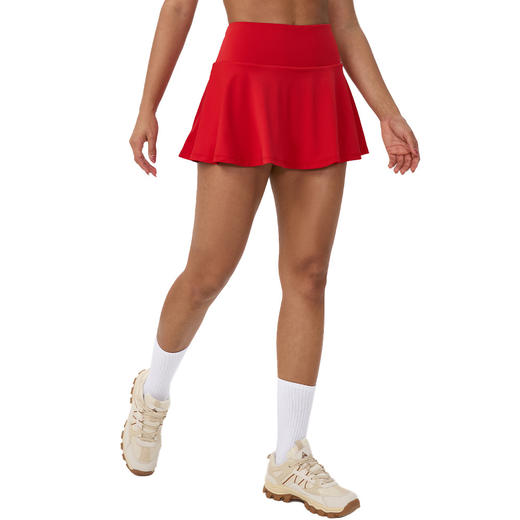 跃牌【欲动春风】系列 运动网球裙女夏季高腰跑步速干假两件裙裤22333 商品图4