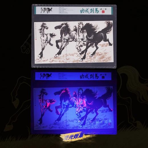 《马到成功》炫彩钞艺券/画，由徐悲鸿长孙、徐悲鸿艺术馆馆长徐小阳亲自牵头，重磅推出， 商品图5