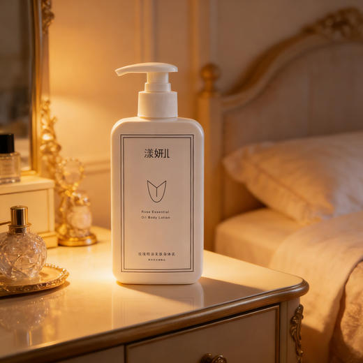 《爆品推荐》  漾妍儿 摩洛哥玫瑰精油身体乳300ml  嫩肤白皙保湿 改善粗糙 商品图6