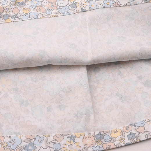 棉果果春季新品女童针织提花可爱洋气小碎花假两件长袖T恤M122140226111 商品图4