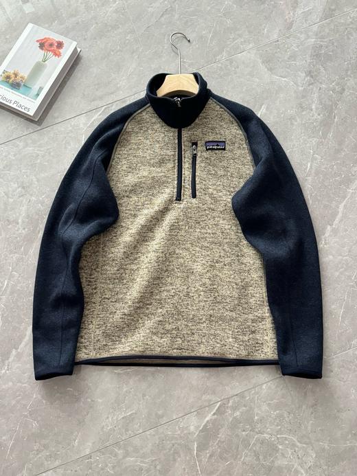 巴塔哥尼亚PATAGONIA 男款半拉链抓绒保暖套头卫衣 商品图4