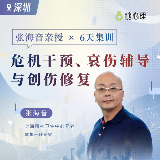 【深圳班】张海音：危机干预⑥天工作坊 商品图0