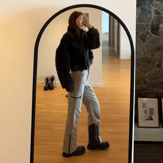 ROMI STUDIO细软美利奴羊皮毛一体两穿短款皮草外套RWCWW87187 商品图1