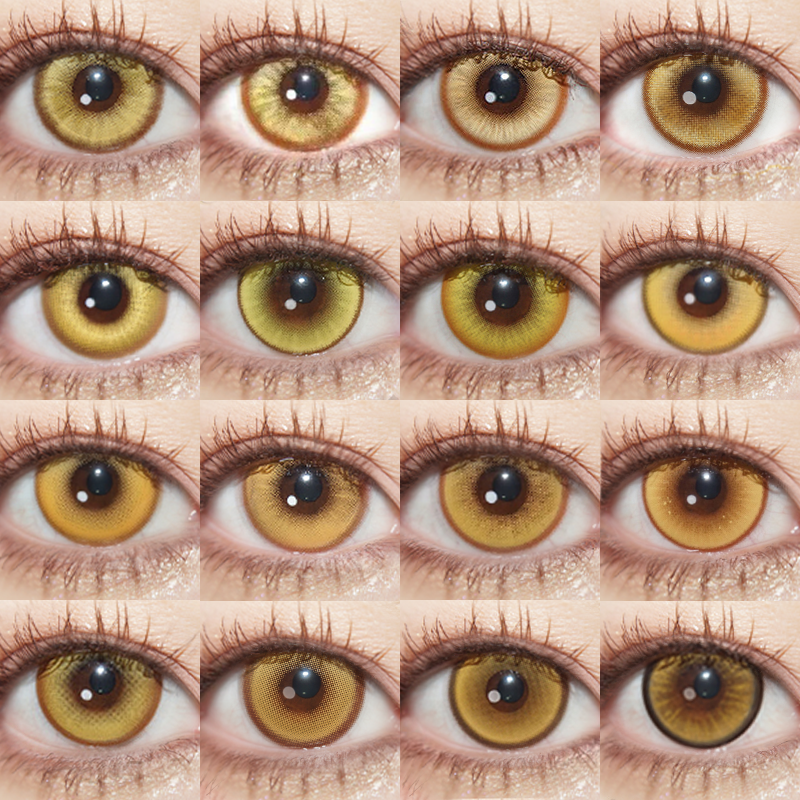 【合集】MyukiCon金色 COS美瞳 黄金时刻/夜叉浅金/时空金/帝王金/黄金年代/次元闪光/黄金魔法/星辰泪金棕/锦鲤传说/金龙曜日/黄金脉冲 守护甜心/蓝色监狱/疯狂动物城/原神 黄色金黄色系