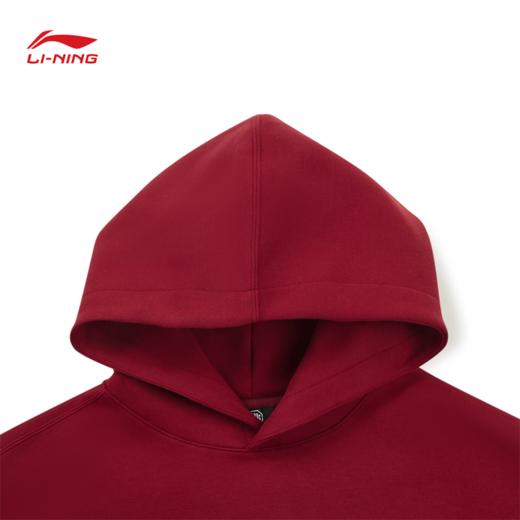 李宁反伍BADFIVE男子立体裁剪宽松套头连帽卫衣AWDW025 商品图4