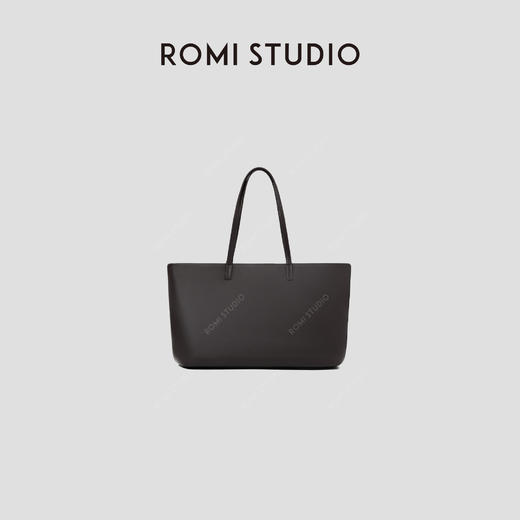 ROMI STUDIO 首饰袋 头层牛皮大容量托特包休闲手提包 RWCLP32422 商品图0