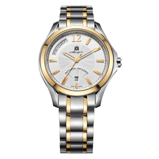 2017061300006 名爵Manjaz 【限时特惠】限时钜惠 瑞士进口透底双历自动机械表男士手表 商品图0