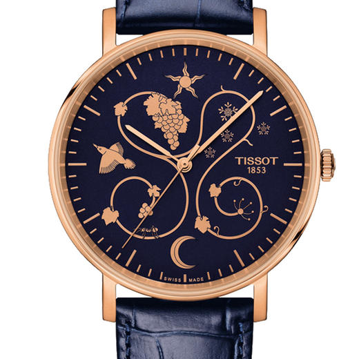 HCT1094103604100 天梭TISSOT 天梭魅时系列瑞士沃韦酿酒节特别款中性石英腕表 商品图2