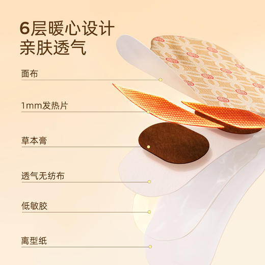 桂枝防风纤背贴   大面积热敷     12味草本成分    get仙女背 商品图4