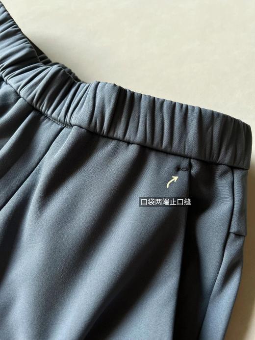 【松紧腰加厚奥粒绒男士休闲裤】进口W机能面料，特殊定织聚酯复合科技面料，温暖不臃肿，南方一条过冬WD 商品图6