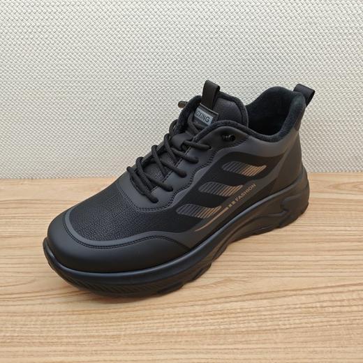 豪行冬季新款15451611加绒保暖男士棉鞋运动休闲厚底跑步舒适百搭 商品图0