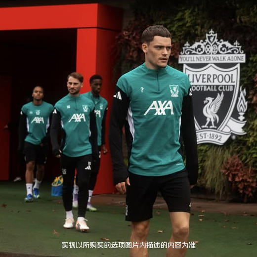 小李子ADIDAS阿迪达斯利物浦半拉链长袖运动训练服成人男JV9004 商品图2