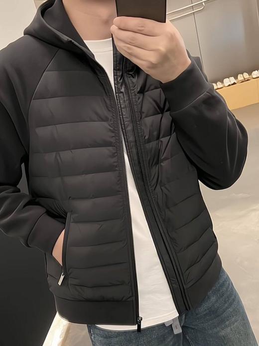 【YW】无忧购 90绒连帽设计感休闲纯色拼接男士连帽外套633款（截单后3-5天发货) 商品图3