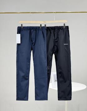 D122628微锥日常梭织宽松徒步登山加绒休闲裤