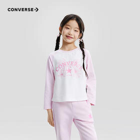 CONVERSE 春 大童小童 儿童童装T恤 NVG-AG-J280