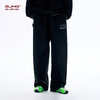 BJHG不计后果灯芯绒裤子男款春2026新款宽松刺绣直筒运动休闲裤女 商品缩略图4