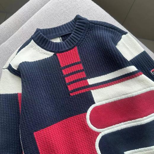 D122608儿童童装毛衫2025年冬季新款男童中大童休闲套头圆领毛衣 商品图11